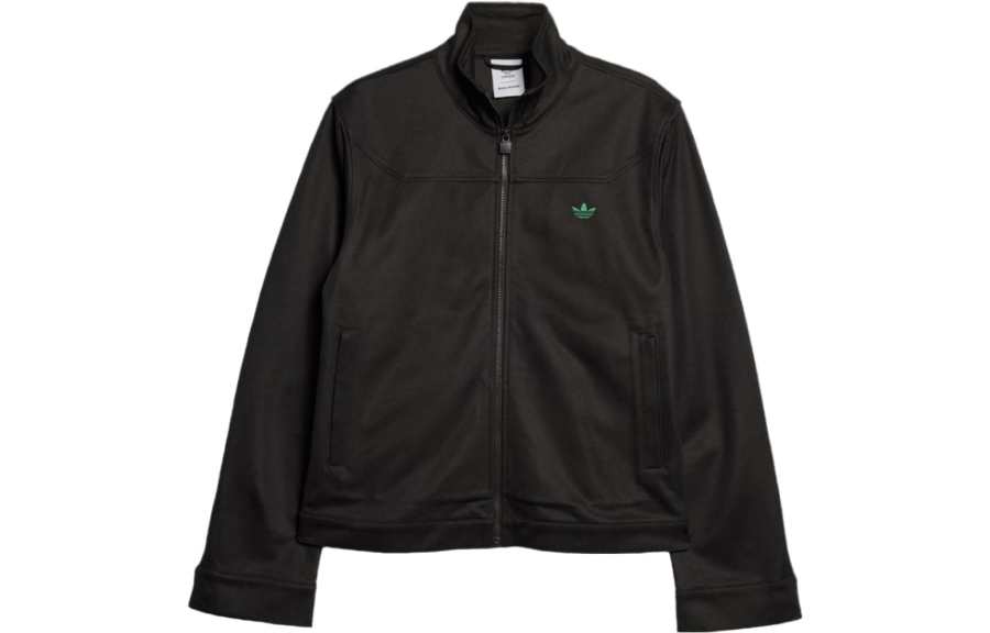 Adidas Originals x Wales Bonner embroidered trefoil zipped jacket