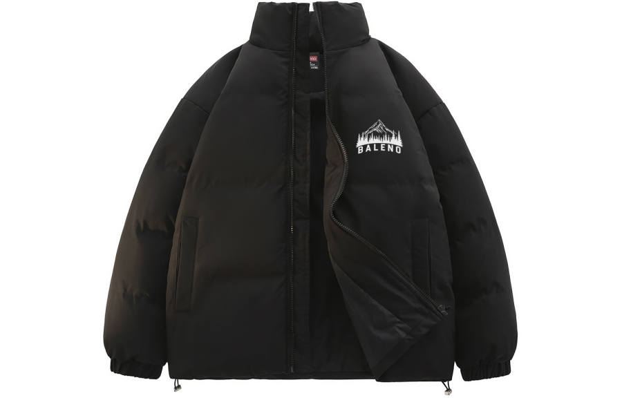 BALENO Puffer Jackets Unisex Stand Collar Thickened Padded Puffer Jacket