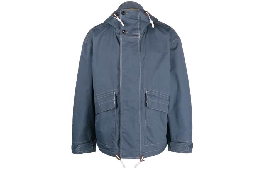 Polo Ralph Lauren contrast-stitch hooded windbreaker