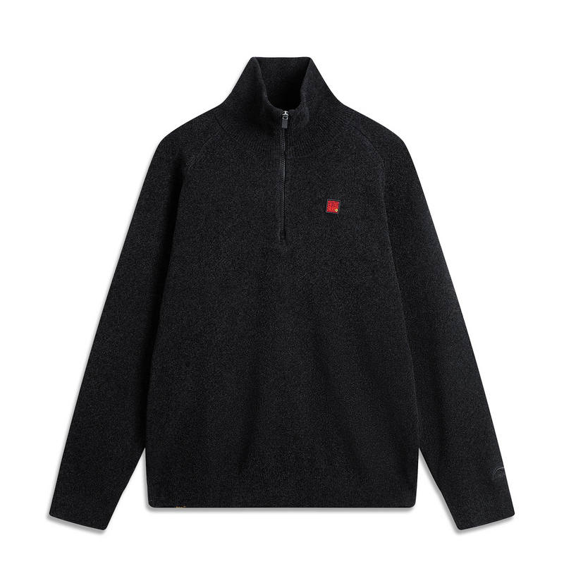 Li-Ning Li Ning Sports Trendy Collection Knitwear Men's Black