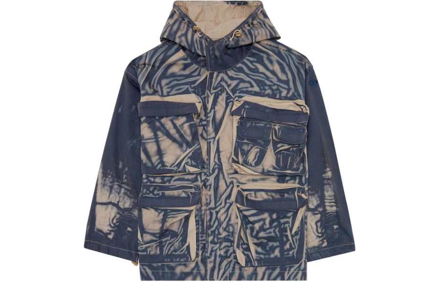 DIESEL DIESEL SS24 Jackets & Coats Men's Gray