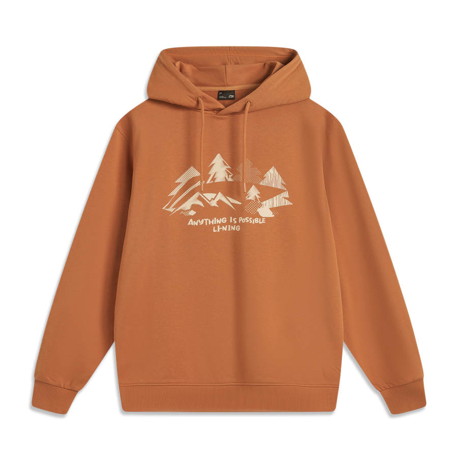 Li-Ning Li Ning Sports Life Collection Sweatshirt Men's Amber Brown