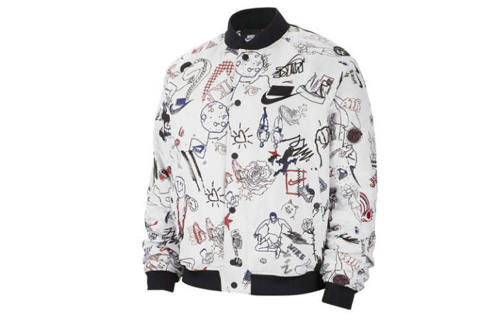 Nike Nike Nsw printed bomber jacket