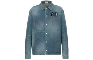 DIOR FW21 Denim Jacket Men's Blue
