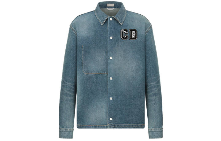 DIOR DIOR FW21 Denim Jacket Men's Blue