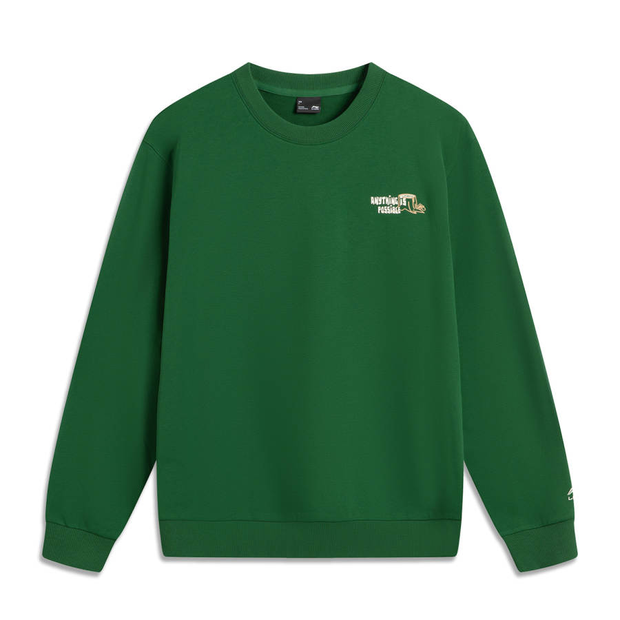 Li-Ning Li Ning Sports Life Collection Sweatshirt Men's Eden Green