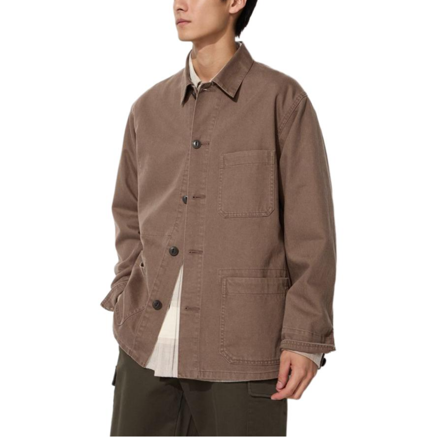 UNIQLO Jackets & Coats Unisex Chestnut