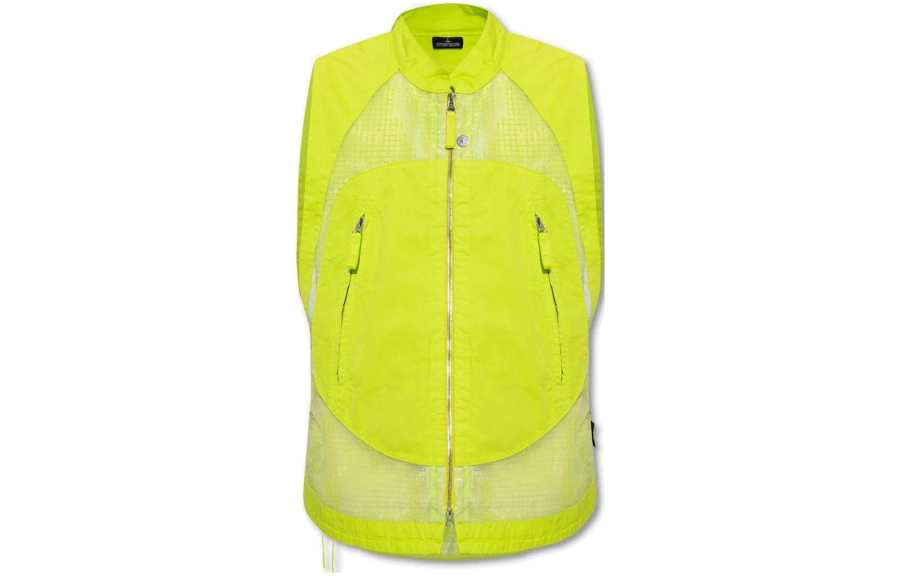 STONE ISLAND Shadow Project Mesh Panelled Zipped Vest
