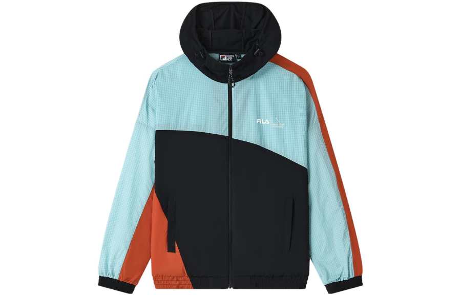 FILA Jackets Men's Black Hooded Moderate Other