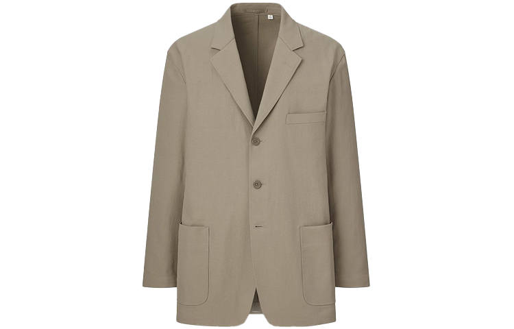 UNIQLO Business Suit Men's Khaki