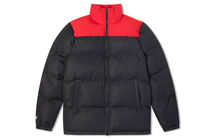 Converse Converse Puffer Jacket Men's Red Black Multicolor