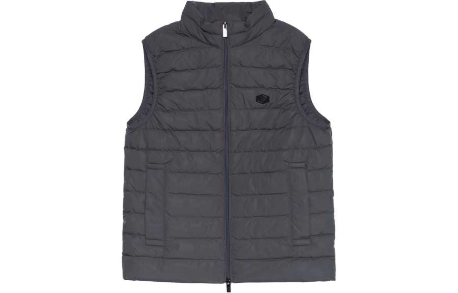 EMPORIO ARMANI Vest Men's Iron Gray