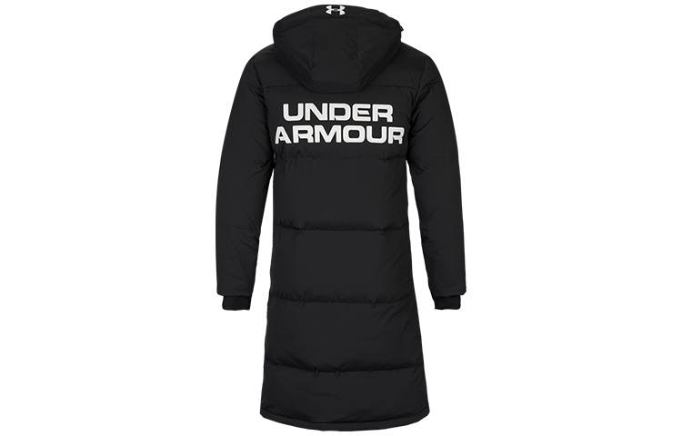 Under Armour Down Jackets Men's Black Hooded Moderate Other