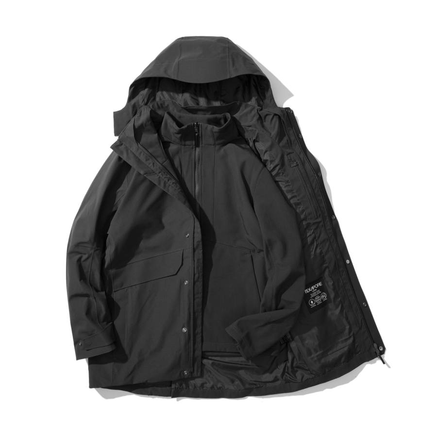 Jack Wolfskin Waterproof, Windproof, Breathable, Water Repellent Windbreaker Jacket Men's