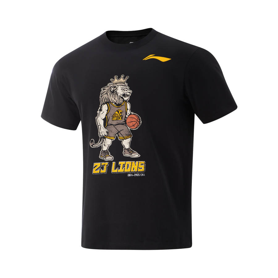 Li-Ning Li Ning CBA Collection T Shirt Unisex Black