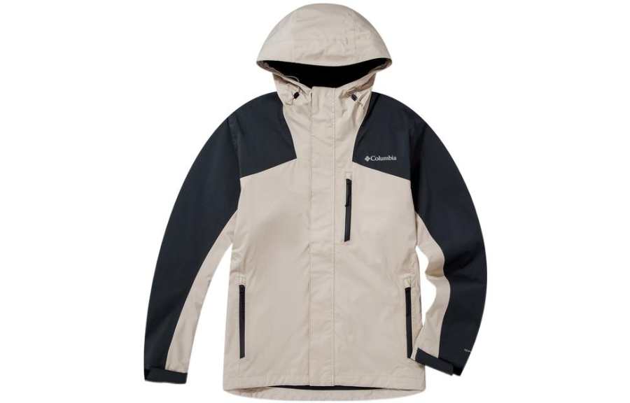 Columbia Waterproof, Windproof, Lightweight Windbreaker Jacket Men's Khaki