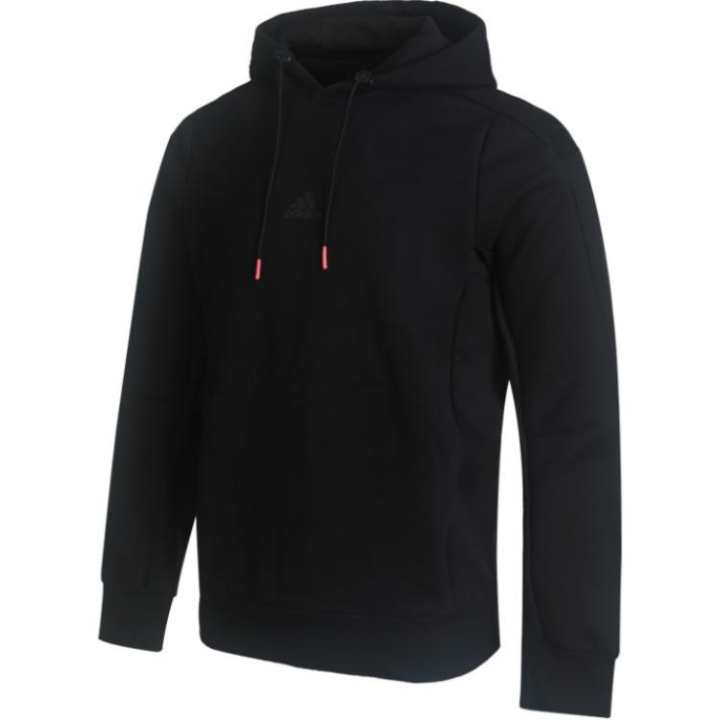 Adidas Adidas Sweatshirts Men's Black Hooded Moderate
