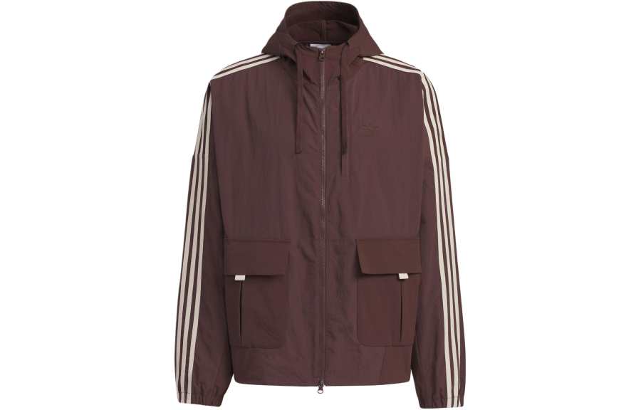 Adidas Originals TOC JACKET Jackets & Coats Men's Dark Gray Brown