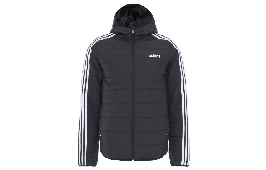 Adidas Neo Puffer Jackets Men's Black Hooded Moderate Other