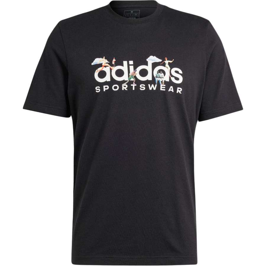 Adidas Adidas Sportwear T Shirt Men's Black