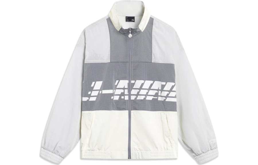 Li-Ning Li Ning Jacket Men's Stone Gray Ivory