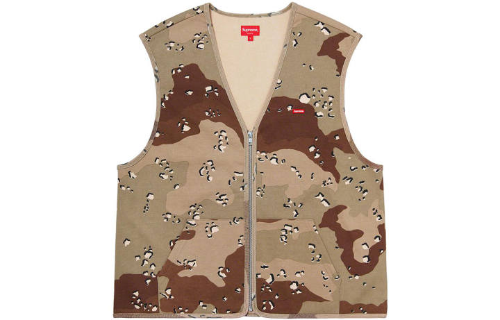 Supreme Supreme Zip Up Sweat Vest