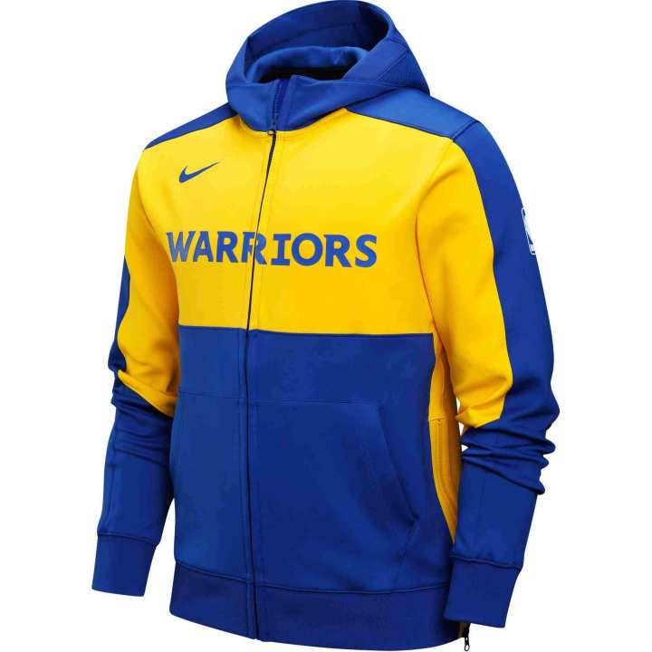 Nike Nike DRI FIT NBA Jackets & Coats Men's Lamp Grass Blue/Amarillo Yellow
