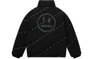 BEASTER Down Jackets Unisex Stand Collar Without Hood Thickened Other
