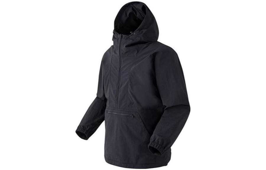 New Balance New Balance Jackets Men's Black Hooded Moderate Workwear