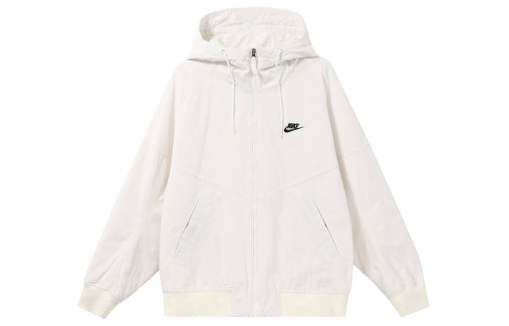 Nike Nike Jackets Men's Sail White Hooded Thickened Other
