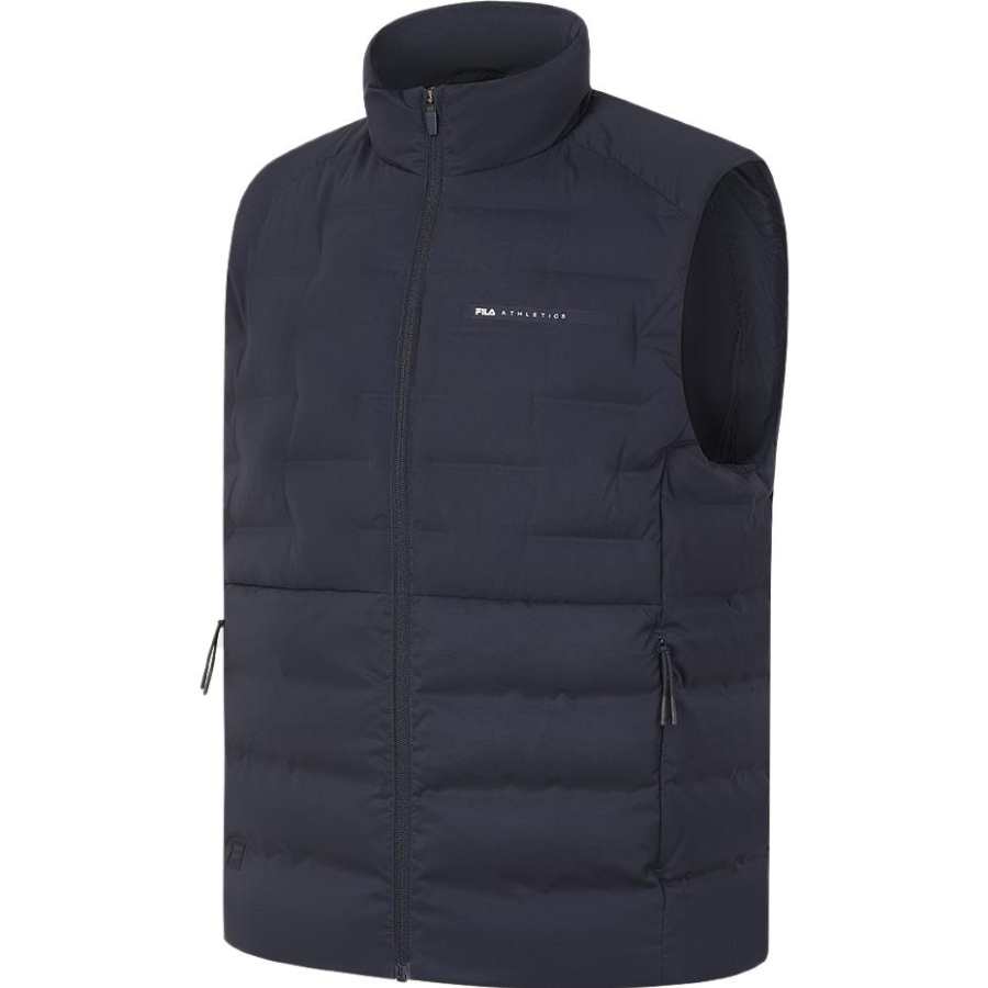 FILA Fitness Down Vest Men's RD Royal Blue