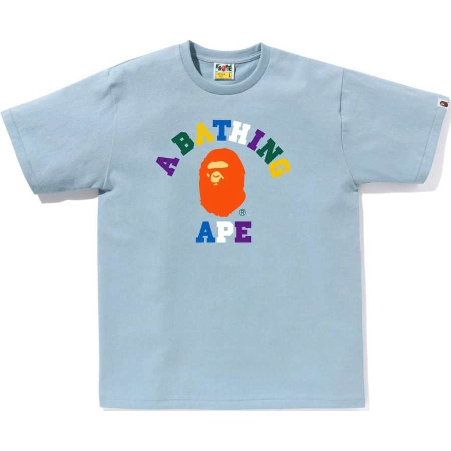 A BATHING APE Bape Colors College Tee SS24