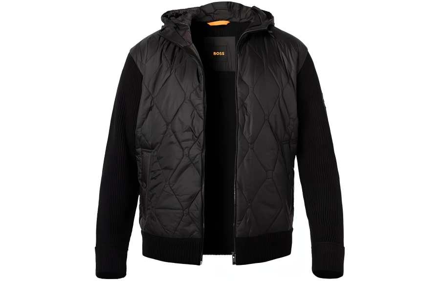 HUGO BOSS Jackets & Coats Men's Black