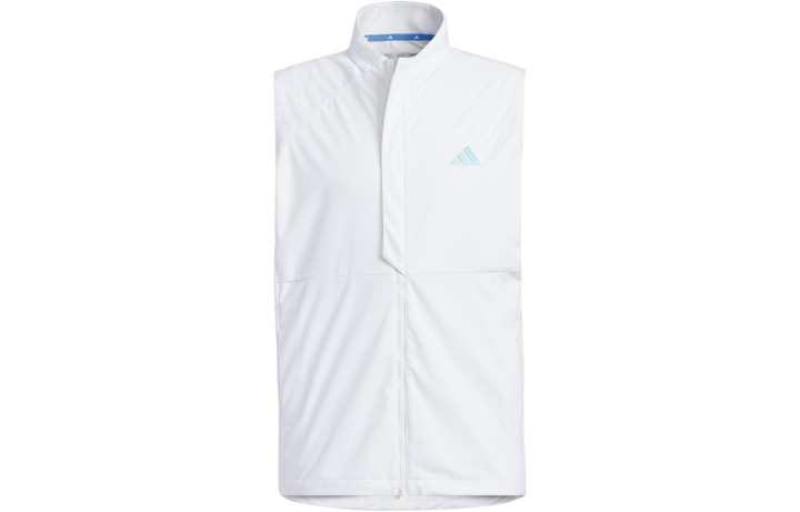 Adidas Adidas Vests Men's White Stand Collar Moderate Other
