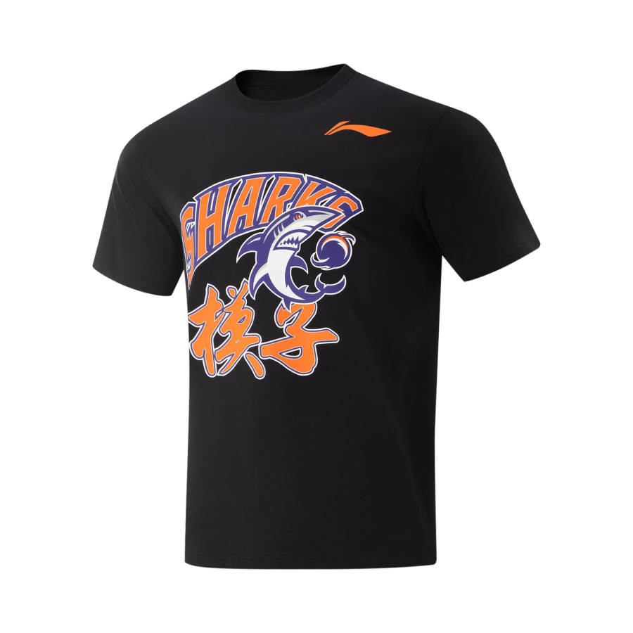 Li-Ning Li Ning CBA Collection T Shirt Men's Black