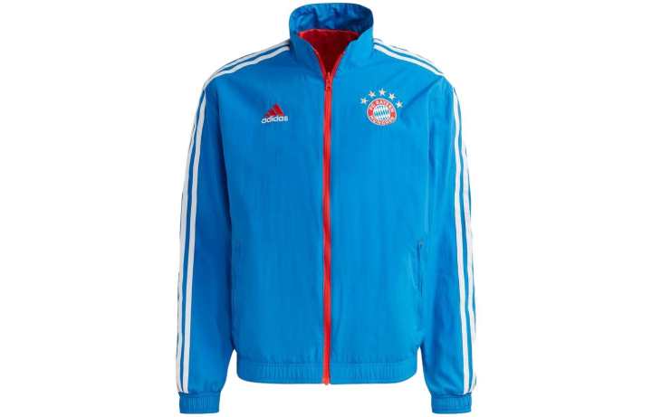 Adidas Adidas Jackets Men's Blue Stand Collar Moderate Other