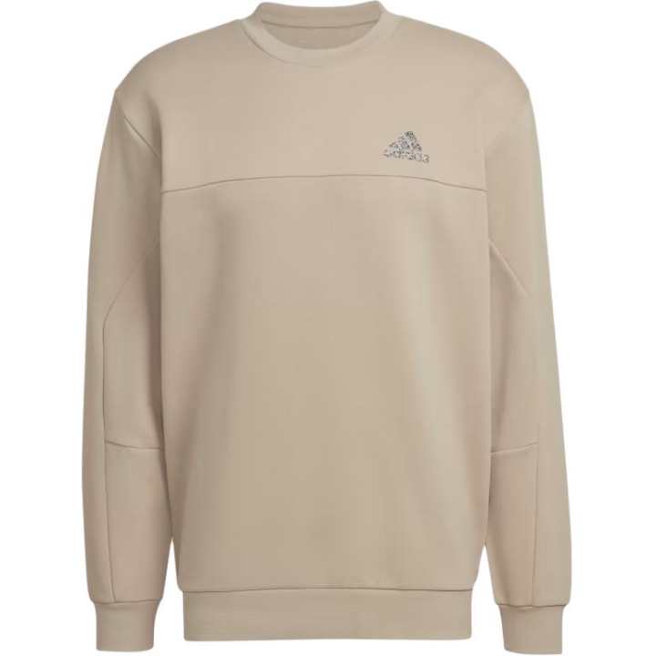 Adidas Adidas Sweatshirts Men's Brown Crew Neck Moderate Other
