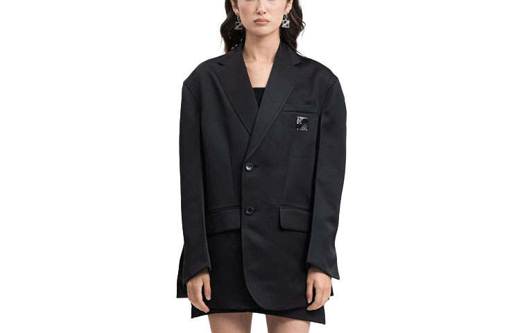 WE11DONE WE11DONE Business Suits Unisex Black Suit Collar Moderate Other