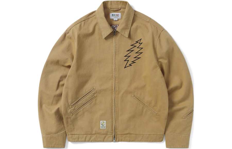Thisisneverthat Thisisneverthat GD Lightning Carpenter Jacket Tan Jackets & Coats Men's Khaki