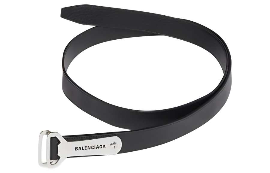 Balenciaga Balenciaga engraved-logo belt