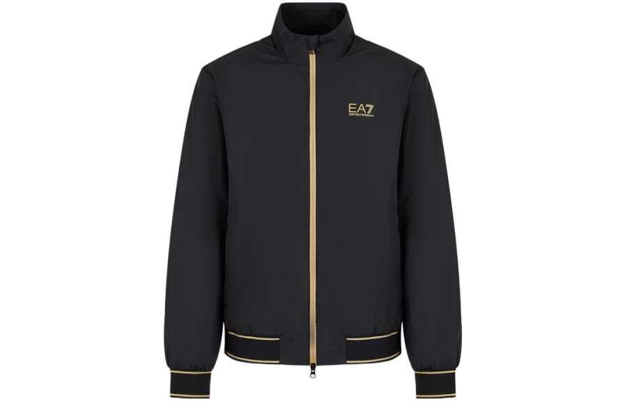 EMPORIO ARMANI EA7 FW23 Jackets & Coats Men's Black