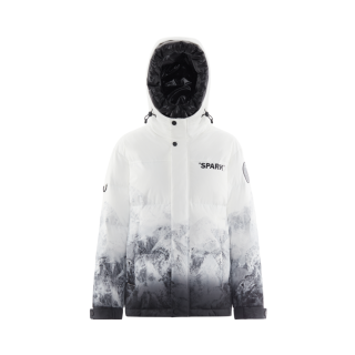 BOSIDENG Fashion Sports Collection Down Jackets Unisex Detachable Hood Thickened Puffer Jacket