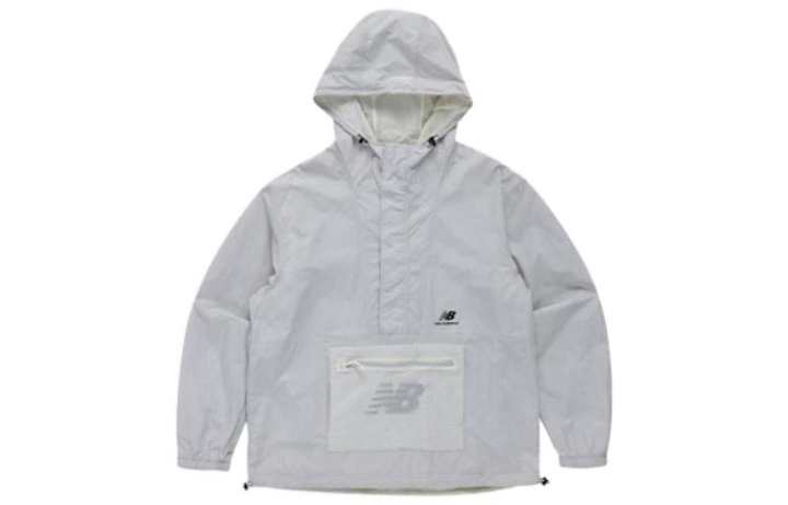 New Balance New Balance Jackets Men's White Hooded Moderate Other