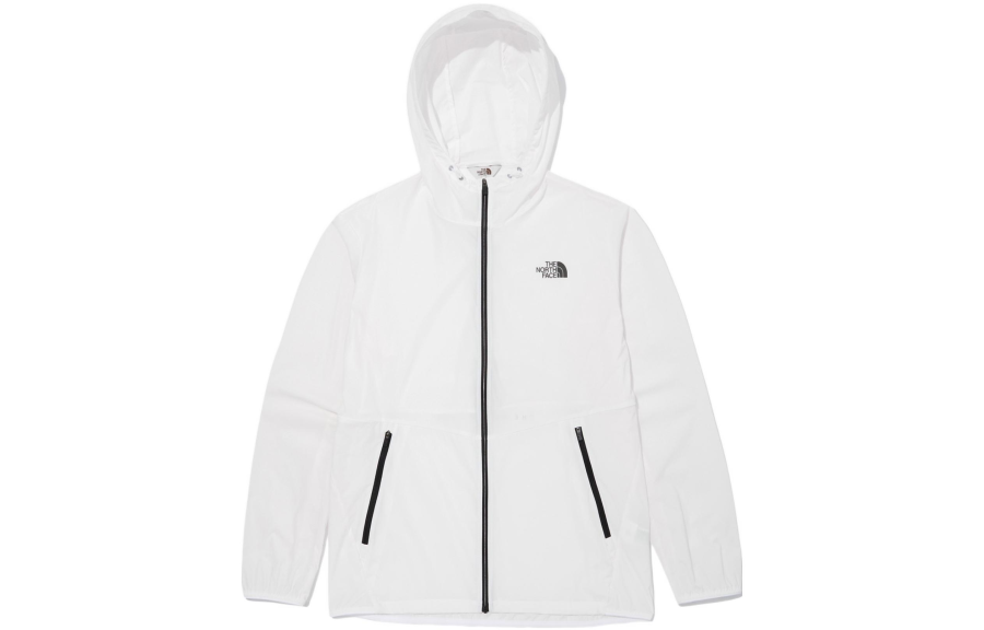 THE NORTH FACE Jackets Men's White Hooded Moderate Other