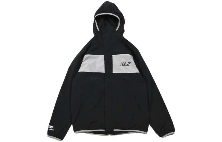 New Balance New Balance Jackets Men's Black Hooded Moderate Other