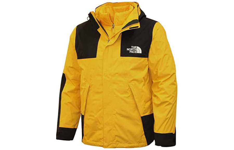 THE NORTH FACE Bandon Triclimate Windbreaker Jacket Men's Yellow