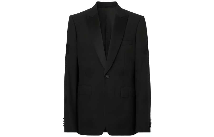 Burberry Evening wear SS23 Business Suit Coat Men's Black
