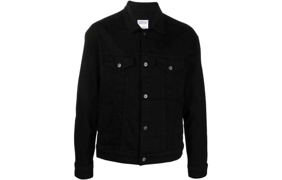 Marcelo Burlon Marcelo Burlon Rear Logo print Denim Jacket
