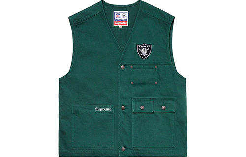 Supreme Supreme Nfl X Raiders X '47 Denim Vest