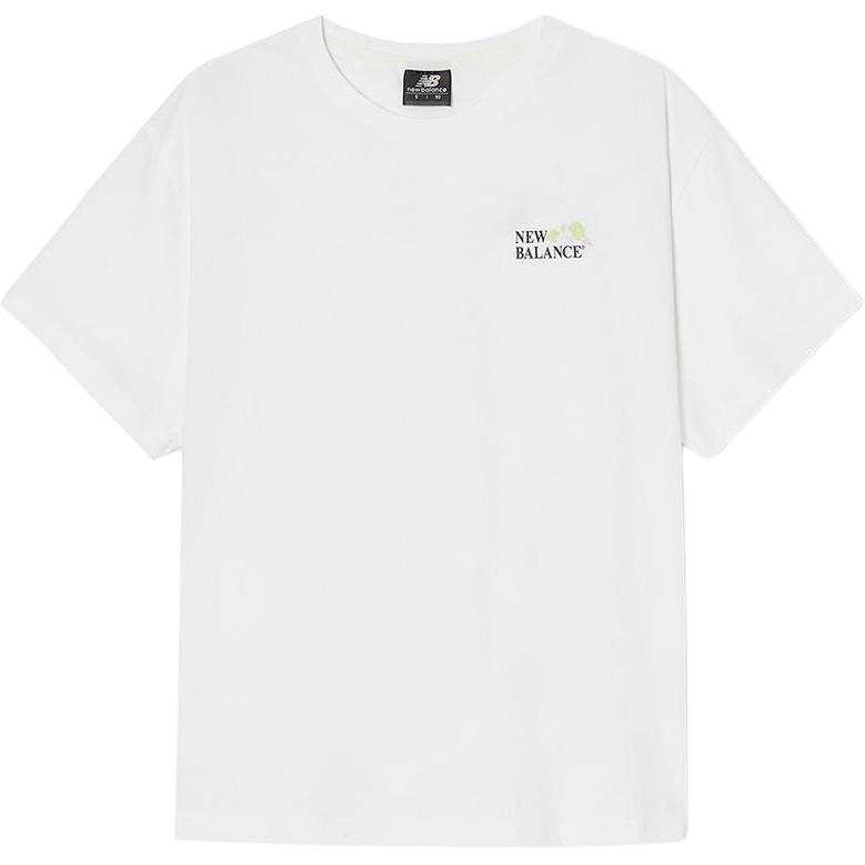 New Balance New Balance UNI FROZENSEMI Over FIT T Shirt Unisex White
